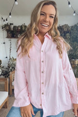 Lounge Shirt- Pink
