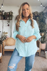 Lounge Shirt-Mint