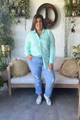 Lounge Shirt-Mint
